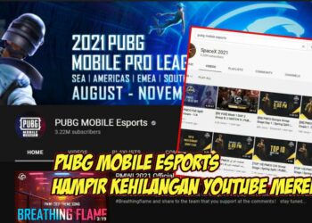 YouTube PUBG Mobile Esports di Hack dan Hilang Seketika!