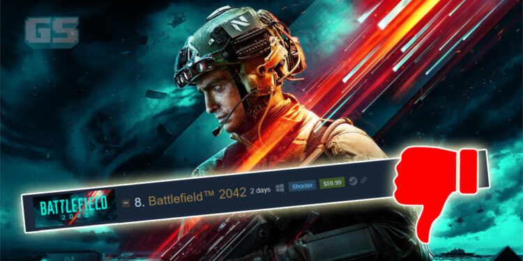 Battlefield 2042 kini game ke-8 di Hall of Shame Steam!