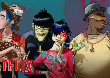 Kumpulan Gorillaz akan mendapat sebuah filem animasi di Netflix!