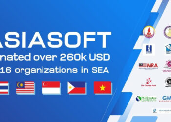 Asiasoft menderma lebih USD260 ribu kepada 16 organisasi Asia Tenggara melalui pendekatan “Sharing is Caring”