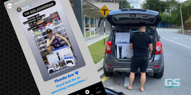 GilaGaming kini ditahan polis, kes scammer PS5 masih dalam siasatan!