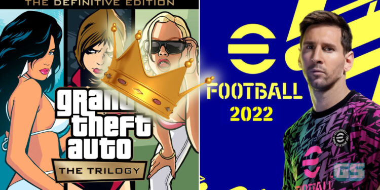 GTA: The Trilogy telah kalahkan eFootball sebagai game paling teruk tahun 2021!