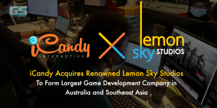 iCandy memperoleh Lemon Sky Studios dari Malaysia, untuk membentuk syarikat Game Development terbesar di Asia Tenggara