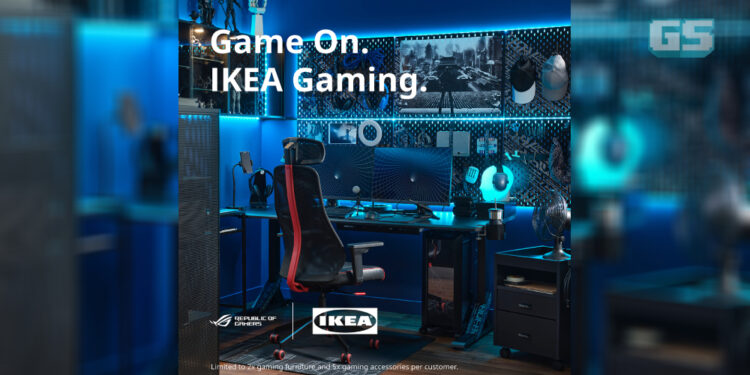 IKEA dan Republic of Gamers perkenal ‘syurga’ untuk para gamers!