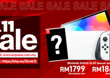 Impulse Gaming mengumumkan 11.11 SALE! Harga runtuh kaw-kaw!