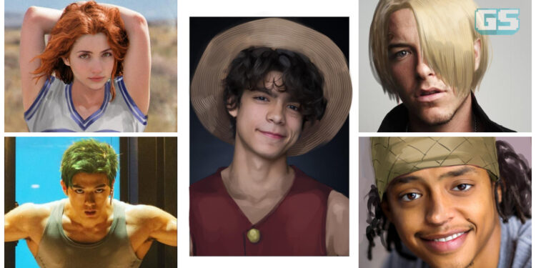Fan-art membayangkan pelakon live-action One Piece dalam kostum penuh, agak serupa!