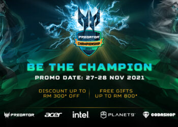 Promosi menarik & diskaun hebat menanti anda di Predator Championship 2021!