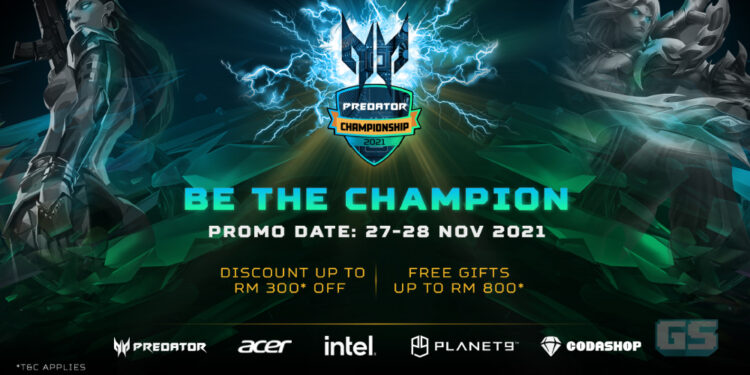 Promosi menarik & diskaun hebat menanti anda di Predator Championship 2021!