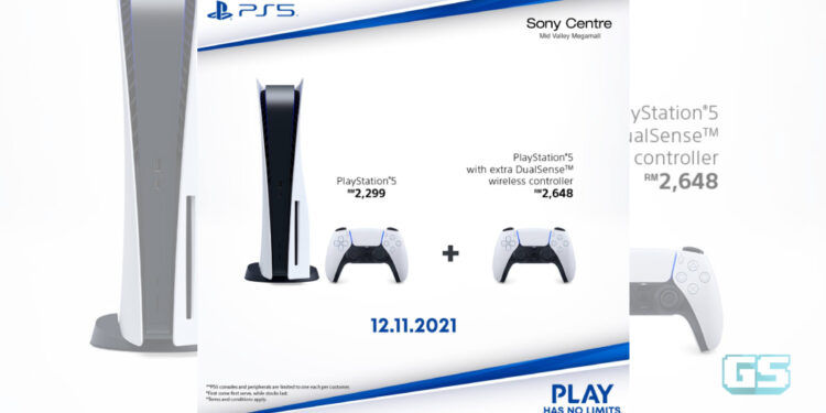 Sony Midvalley buka pre-order untuk batch terbaru PS5 bagi November 2021!