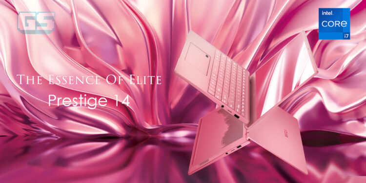 MSI Prestige 14 Rose Pink kini kembali! Gayakan hidup anda dengan warna pink!