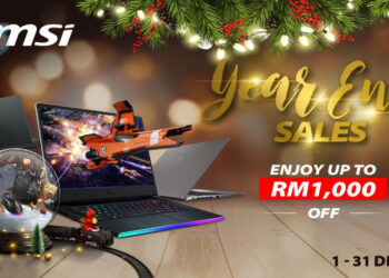 MSI akan adakan Jualan akhir tahun! Dapatkan produk MSI dengan harga kaw-kaw!
