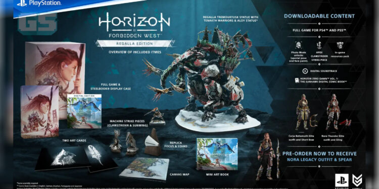 Pra-pesan Horizon Forbidden West versi fizikal bermula esok!
