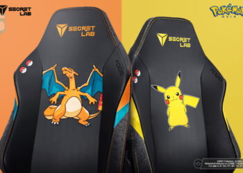 Duduk bersama Pikachu dan Charizard dengan kerusi gaming Secretlab Pokémon!