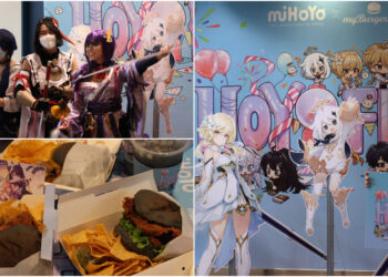 [Jom Singgah] Lawatan santai ke kafe Hoyo Fest Genshin Impact di  myBurgerLab Malaysia