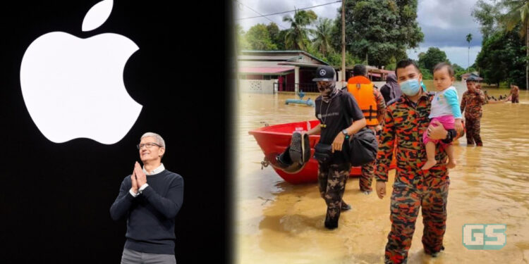 Apple akan menyumbang kepada Malaysia & Filipina untuk bantu usaha pemulihan pasca-bencana