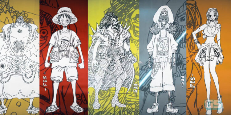 One Piece Film: RED menampilkan rekaan baru untuk krew Luffy, tema “pergi konsert muzik!”