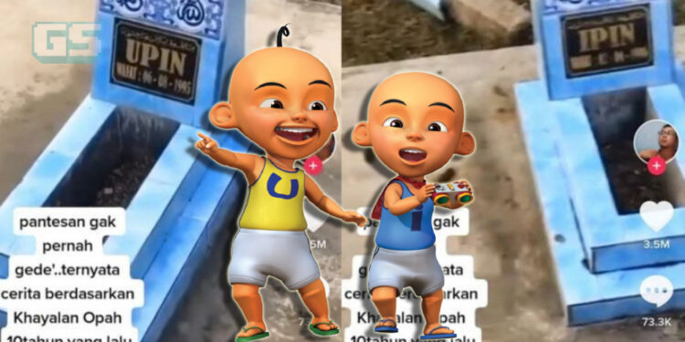 “Upin dan Ipin hanyalah rekaan sahaja” – Penjelasan daripada Les’ Copaque mengenai kubur Upin Ipin