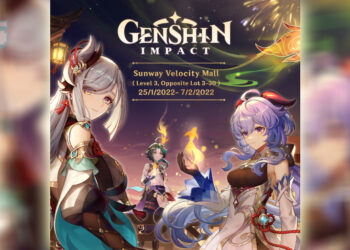 Booth Genshin Impact dibuka di Sunway Velocity! Ada hadiah yang anda boleh menangi!