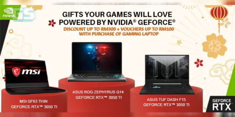 Promosi khas NVIDIA “Ultimate Play Platform”! Dapatkan laptop gaming mantap ini!
