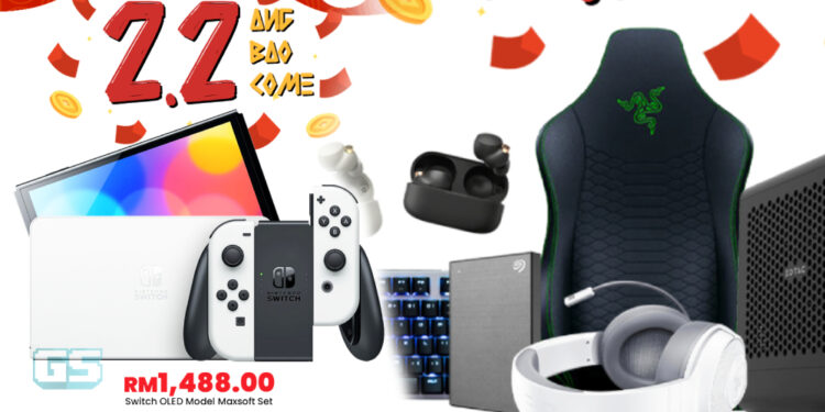 Impulse Gaming mengumumkan 2.2 SALE! Harga runtuh kaw-kaw sempena CNY!