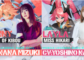 Skin anime baru Mobile Legends akan disuarakan oleh pelakon suara Hyuga  Hinata & Kaguya Sama