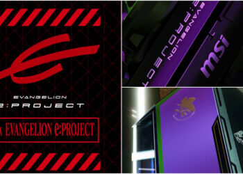 MSI x Evangelion melancarkan barisan PC gaming baru “E: Project” bertema anime!