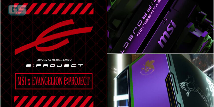 MSI x Evangelion melancarkan barisan PC gaming baru “E: Project” bertema anime!