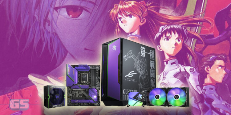 Komponen PC MSI X Evangelion rasmi diumumkan – siap casing, motherboard, PSU dan cooler rekaan anime!
