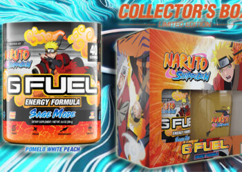 Protein & suplemen Naruto GFuel tersedia untuk mereka yang nak jadi Hokage