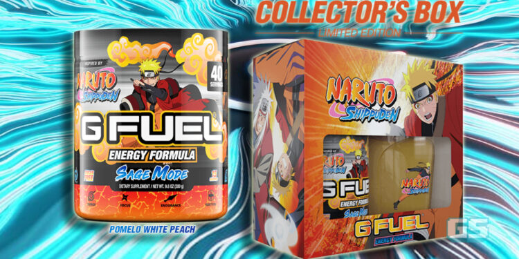 Protein & suplemen Naruto GFuel tersedia untuk mereka yang nak jadi Hokage