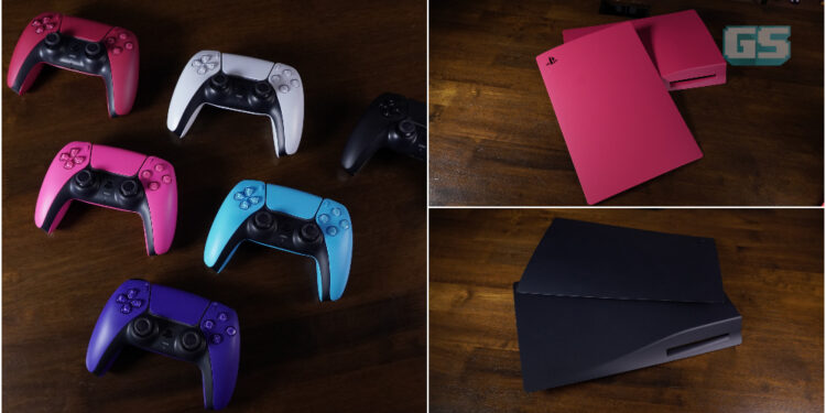 Unboxing – PS5 cover & DualSense ‘Galaxy Collection’