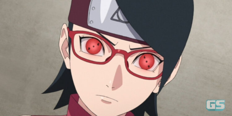 Naruto: Sarada satu-satunya Uchiha yang memakai cermin mata?