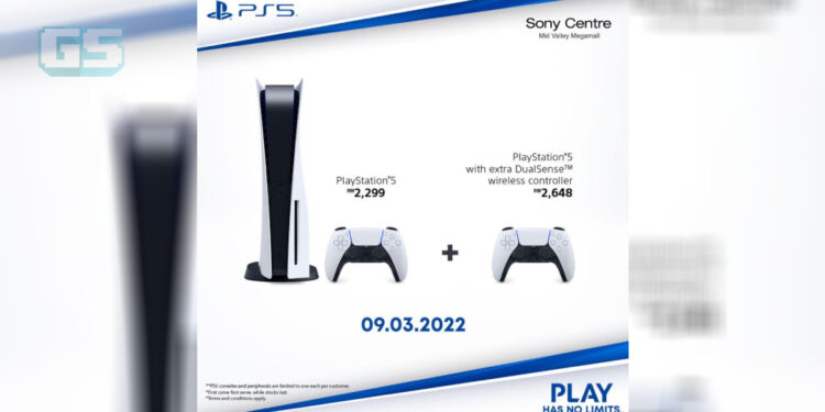 Sony Centre Mid Valley membuka pre-order PS5 bagi Mac 2022!