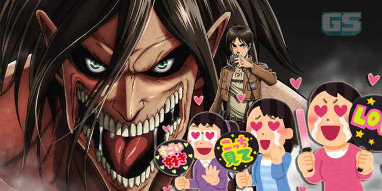 Attack Titan merupakan Titan paling diminati oleh peminat di Jepun!