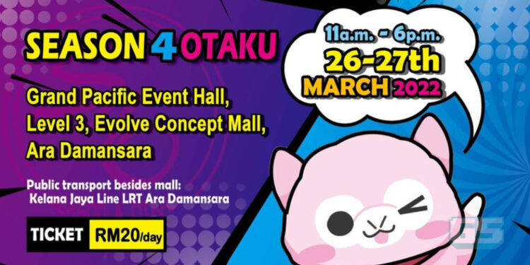 Season4Otaku, acara ACG baru untuk korang yang terlepas Animangaki dan Nijigen Expo!