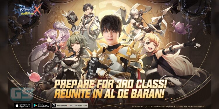 Ragnarok X datang dengan sistem 3rd Class dan peta Lv.100 Al De Baran!