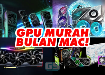 Harga terkini GPU RTX 30 di Malaysia (Mac 2022)