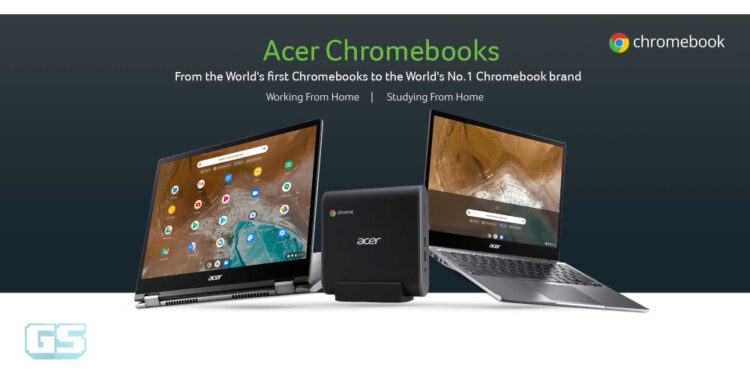Acer mendahului pasaran Chromebook global pada Q4 2021