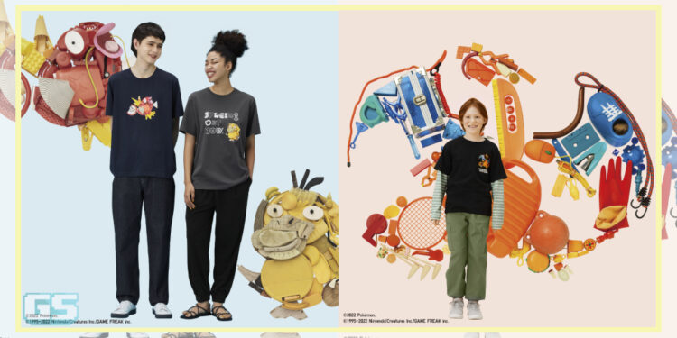 UNIQLO akan melancarkan koleksi kedua Pokémon Meets Artists UT pada 21 Mac