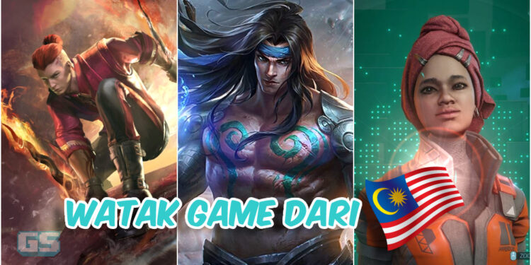 Senarai watak game popular yang berasal dari Malaysia