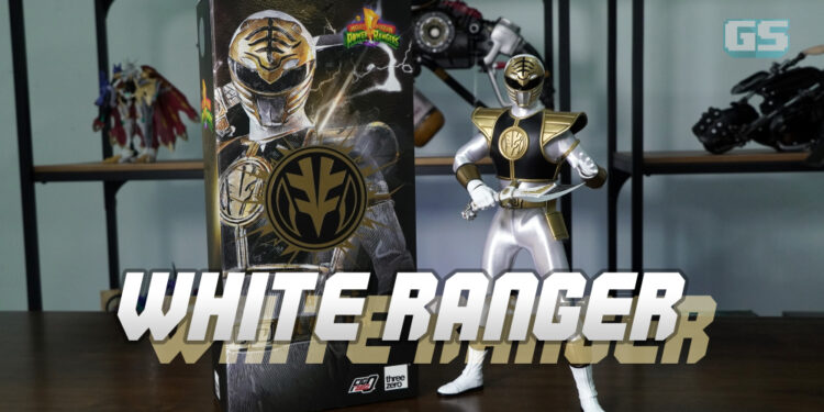 Unboxing Mighty Morphin Power Rangers: White Ranger oleh threezero