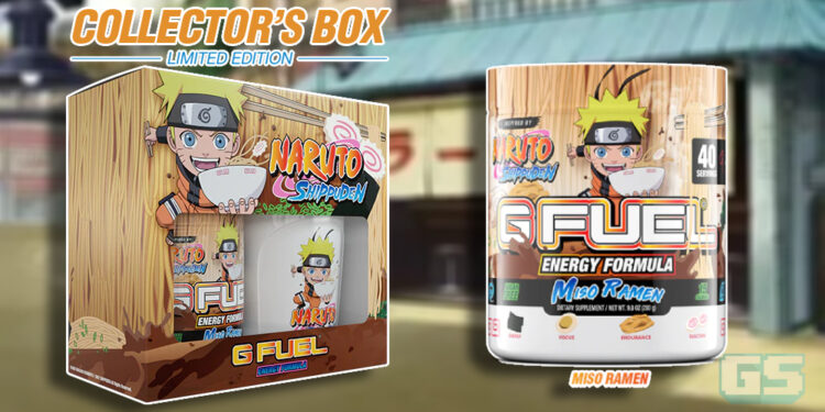 Naruto G Fuel Miso Ramen untuk kekal fokus seperti Naruto!