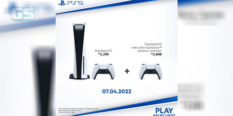 Sony Malaysia membuka pre-order PS5 bagi April 2022! Jangan lepaskan peluang!