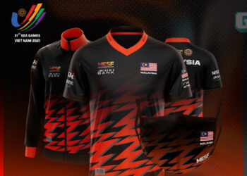 Pre-order pakaian rasmi Esports Malaysia  sekarang, GANK sebagai penaja rasmi