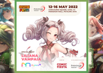 Liliana Vampaia, Vtuber Malaysia akan turut serta di acara ANIME FEST!