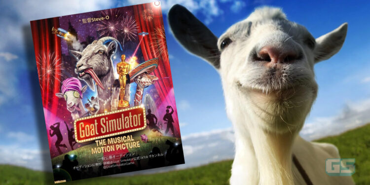 Filem muzikal Goat Simulator rasmi dalam pembikinan oleh Steve-O