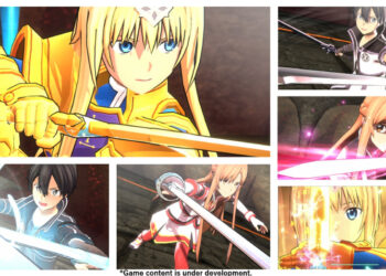Gameplay Sword Art Online Variant Showdown fokus pada aksi RPG di platform mobile