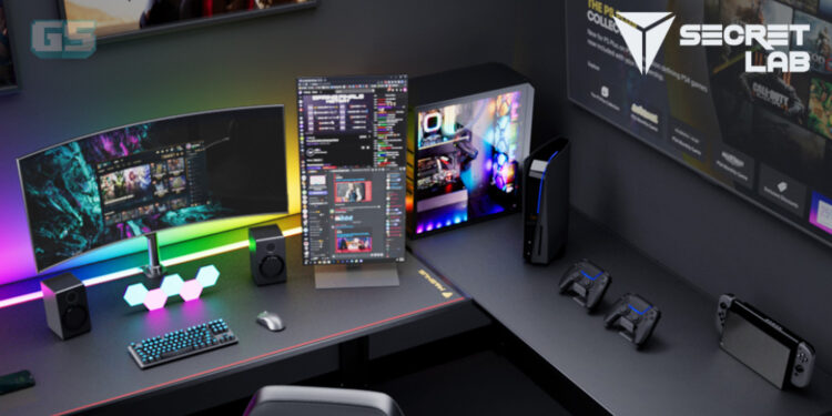Gayakan setup anda bersama aksesori terbaru Secretlab MAGNUS Metal Desk
