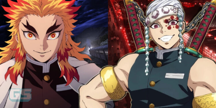 Rengoku vs Tengen! Hashira mana paling kuat , perang antara peminat Demon Slayer!