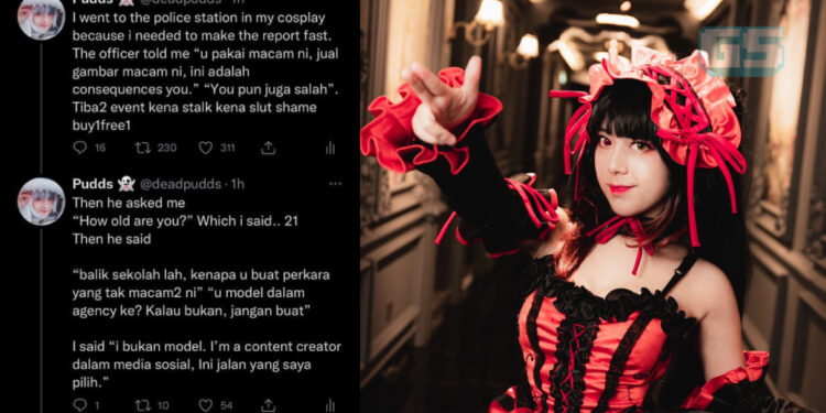 “Awak pun salah” – Cosplayer AnimeFest kena stalk, polis salahkan pakaian!